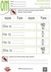 om-cvc-writing-worksheet